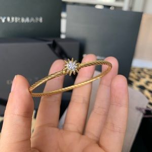David Yurman Starburst Gold Bracelet